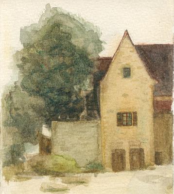 Dordogne - watercolor